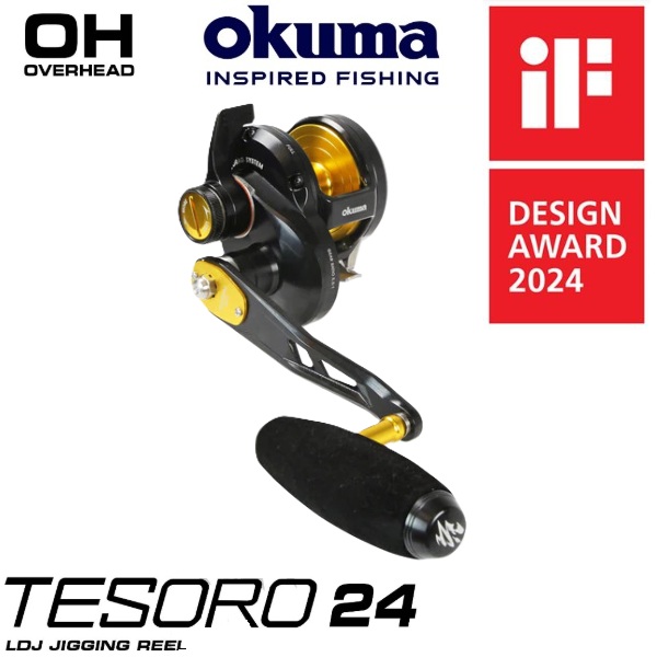 Okuma Tesoro LDJ 2000NL Lever Drag Jigging Reel