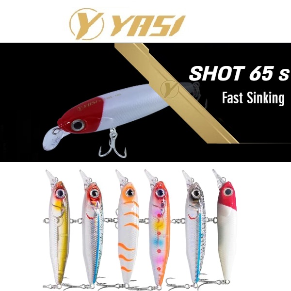 YASI Shot 65S Sinking Jerk Lure