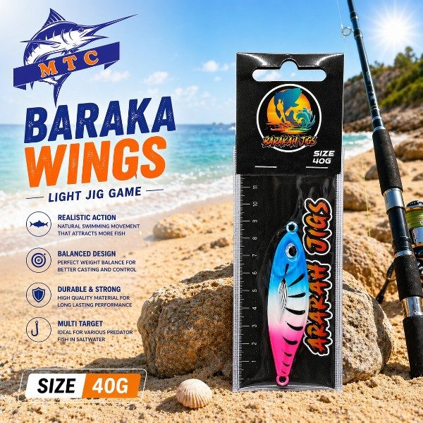 BARAKA WINGS Light Jig