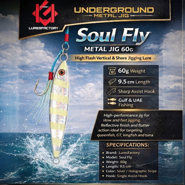 Soul Fly Metal Jig 60g