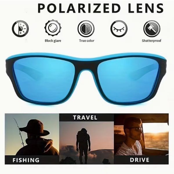 Polarized Sports Sunglasses WITH STRAPES